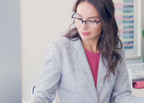 Woman Working